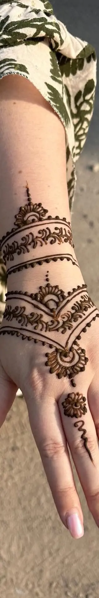 Kunstvolle Körperbemalung